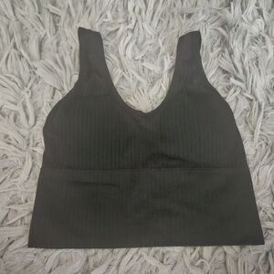 Longline Ribbed Tank Top